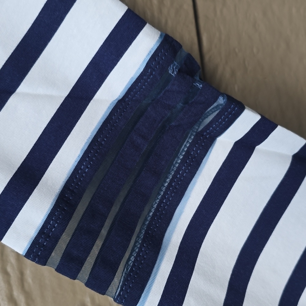 Jean Paul Gaultier Soleil Nautical Stripe Shirt Large new - Picture 11 of 13